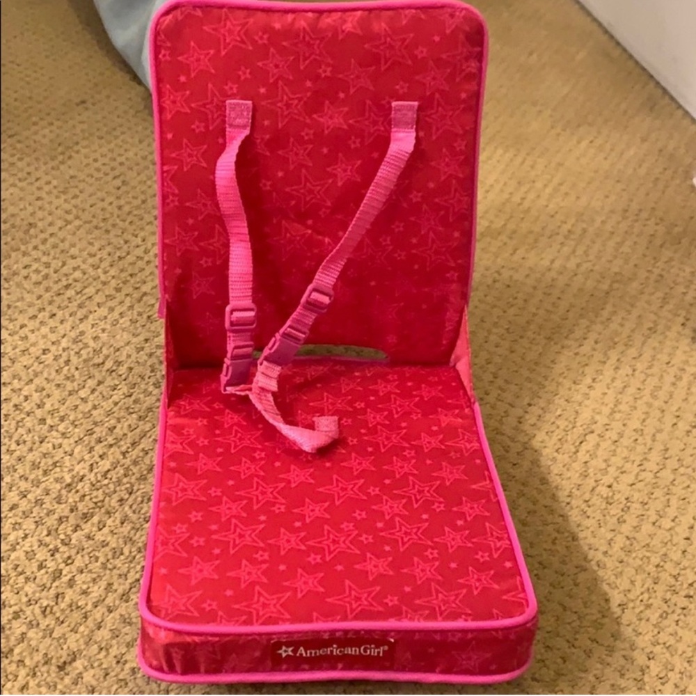 American Girl portable doll seat